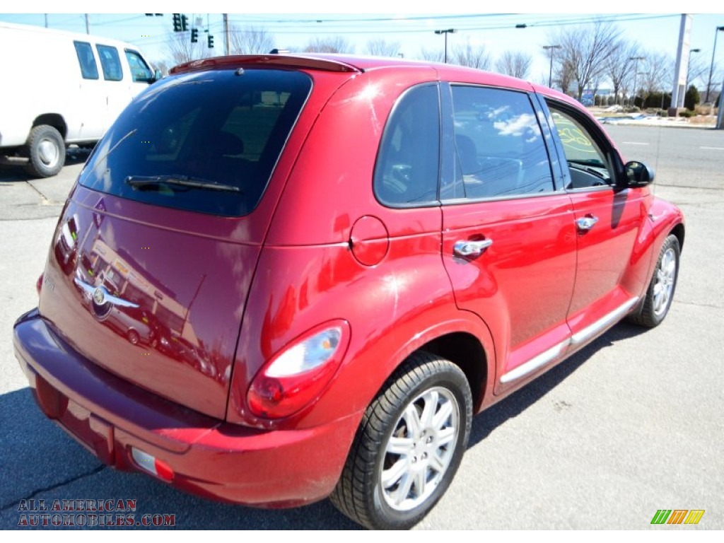 2010 PT Cruiser Classic - Inferno Red Crystal Pearl / Pastel Slate Gray photo #6