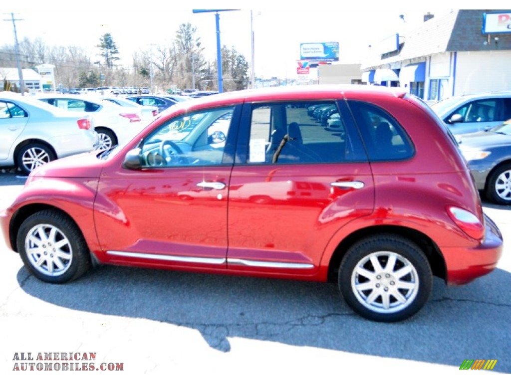 2010 PT Cruiser Classic - Inferno Red Crystal Pearl / Pastel Slate Gray photo #11