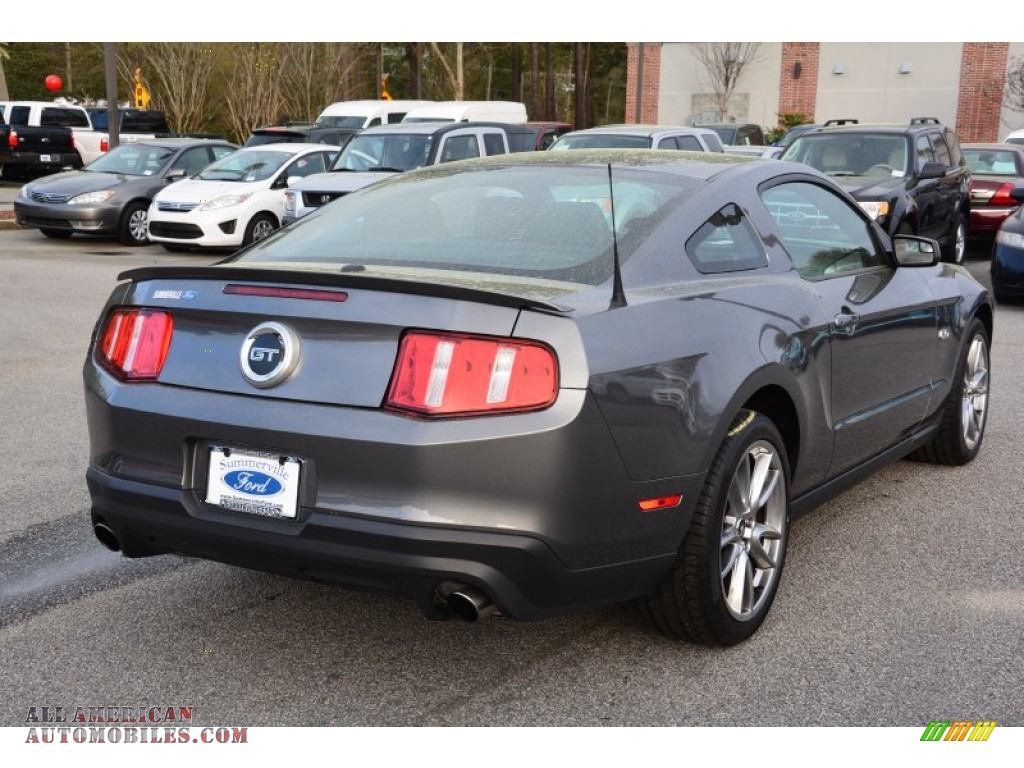 2012 Mustang GT Coupe - Sterling Gray Metallic / Charcoal Black/Carbon Black photo #3