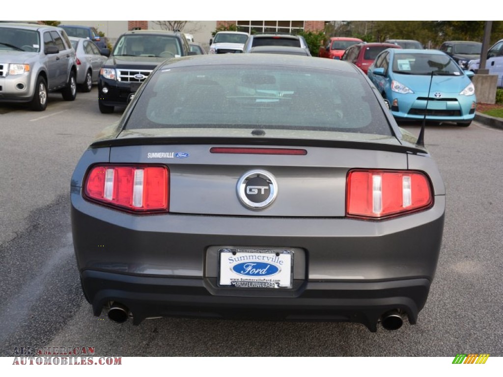 2012 Mustang GT Coupe - Sterling Gray Metallic / Charcoal Black/Carbon Black photo #4