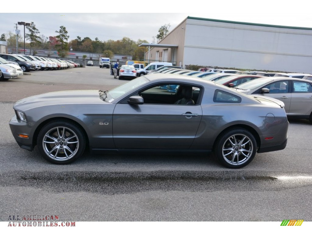 2012 Mustang GT Coupe - Sterling Gray Metallic / Charcoal Black/Carbon Black photo #6