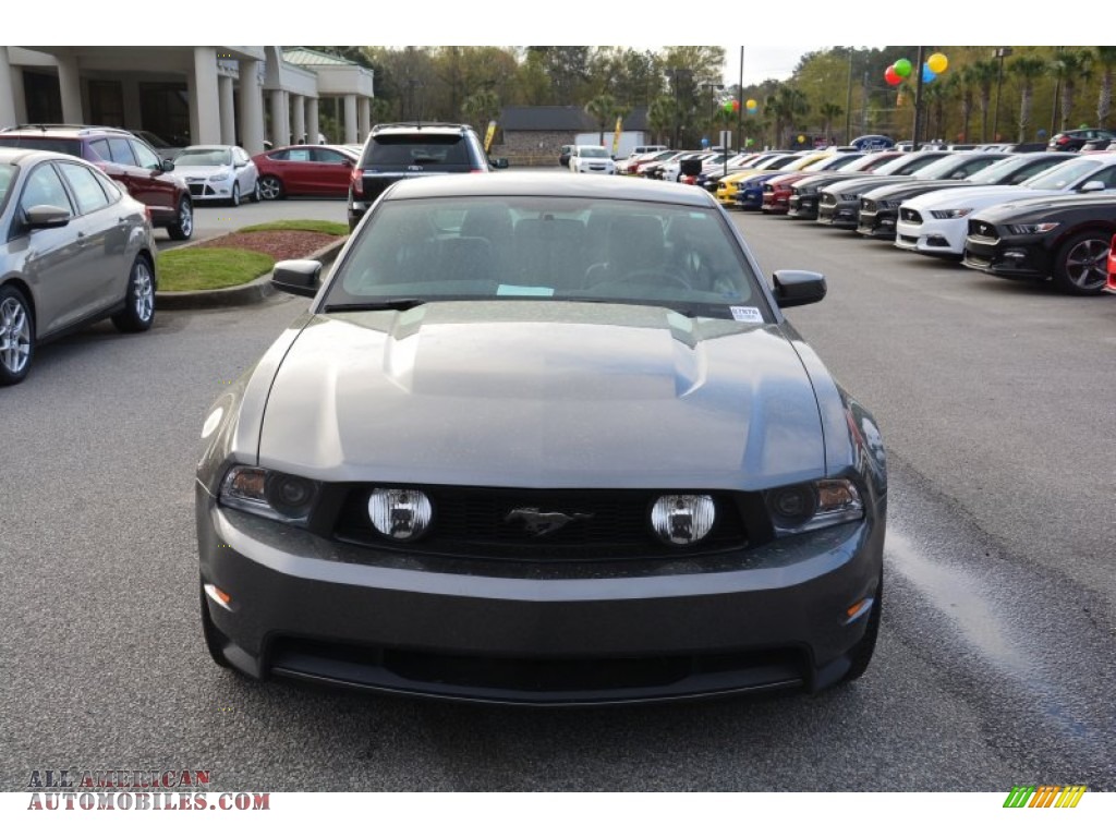 2012 Mustang GT Coupe - Sterling Gray Metallic / Charcoal Black/Carbon Black photo #8