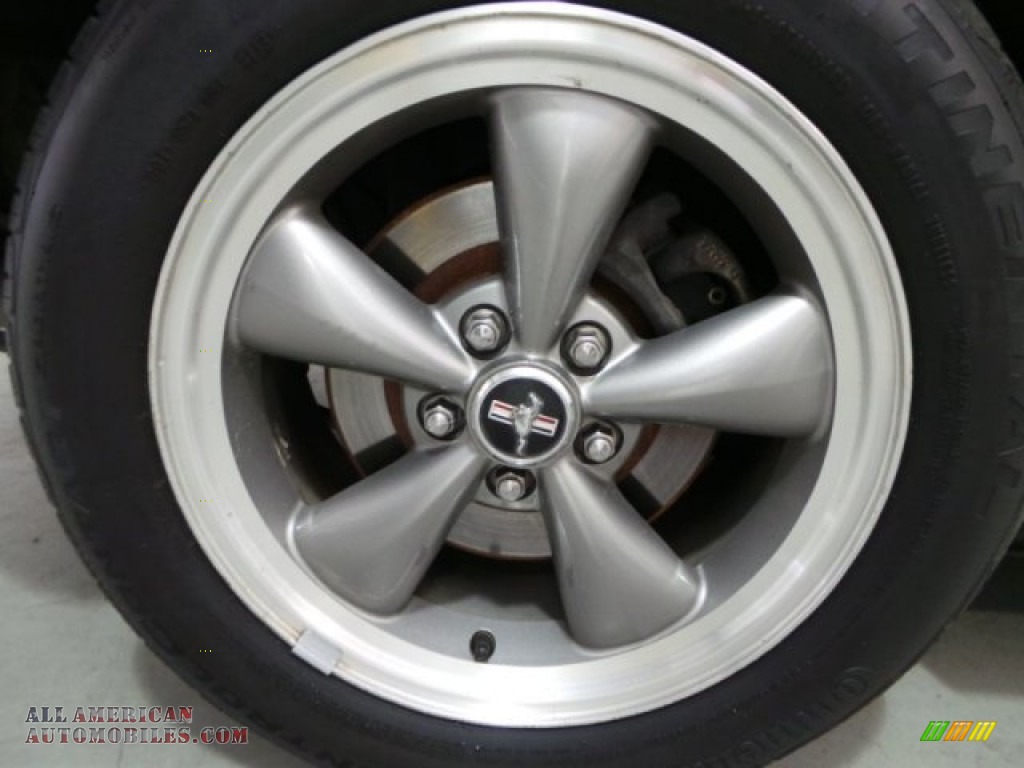 2006 Mustang V6 Premium Coupe - Tungsten Grey Metallic / Black photo #9