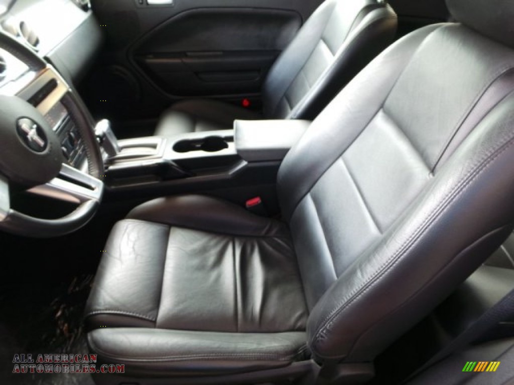 2006 Mustang V6 Premium Coupe - Tungsten Grey Metallic / Black photo #13