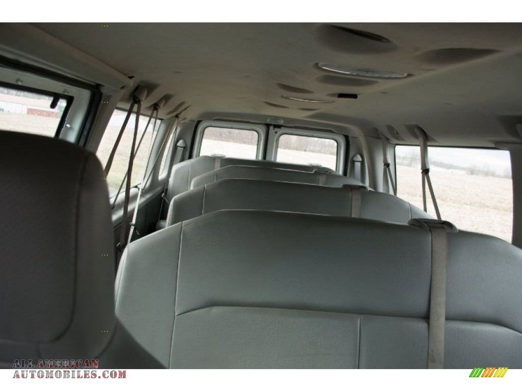 2012 E Series Van E350 XL Extended Passenger - Oxford White / Medium Flint photo #13
