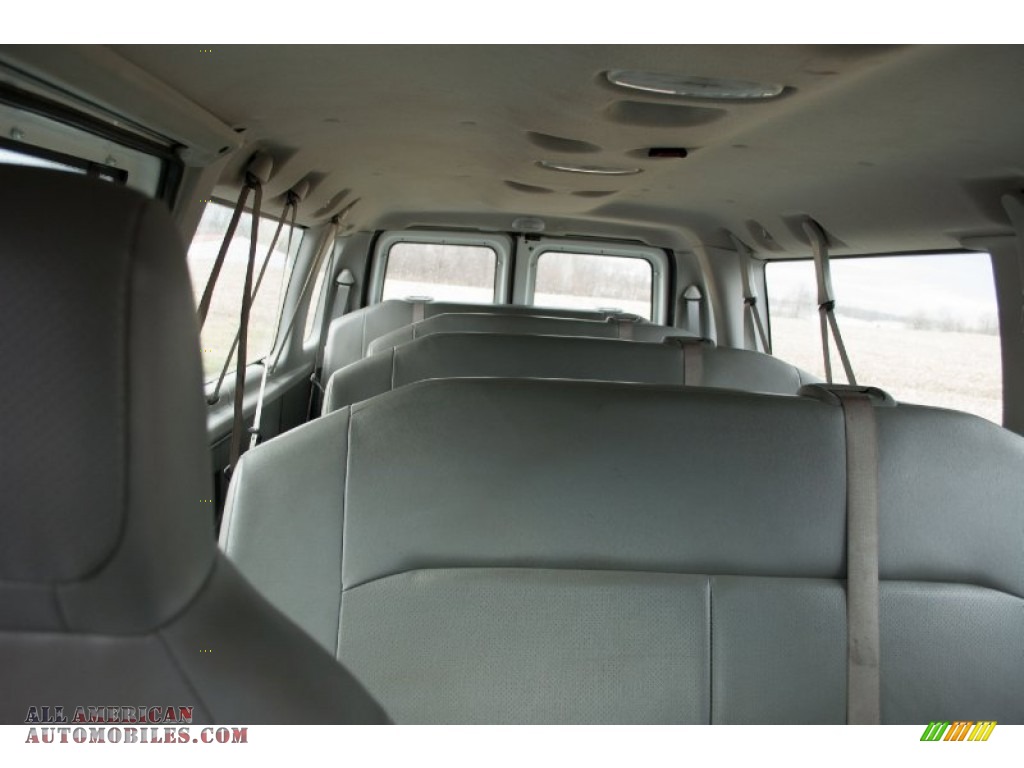 2012 E Series Van E350 XL Extended Passenger - Oxford White / Medium Flint photo #14