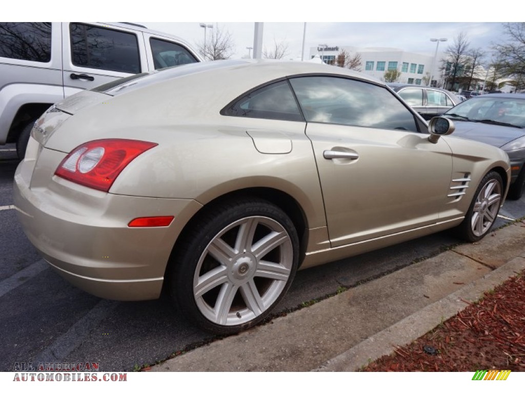 2008 Crossfire Limited Coupe - Oyster Gold Metallic / Dark Slate Gray photo #3