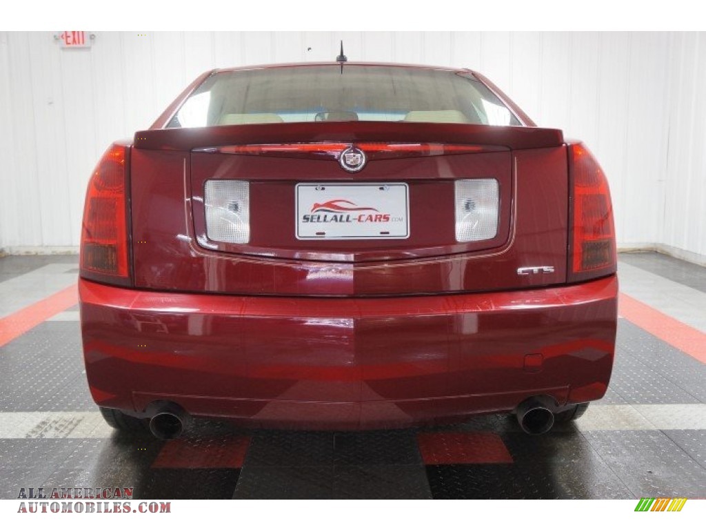2007 CTS Sport Sedan - Infrared / Cashmere photo #9