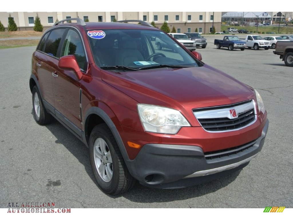 Ruby Red / Gray Saturn VUE XE