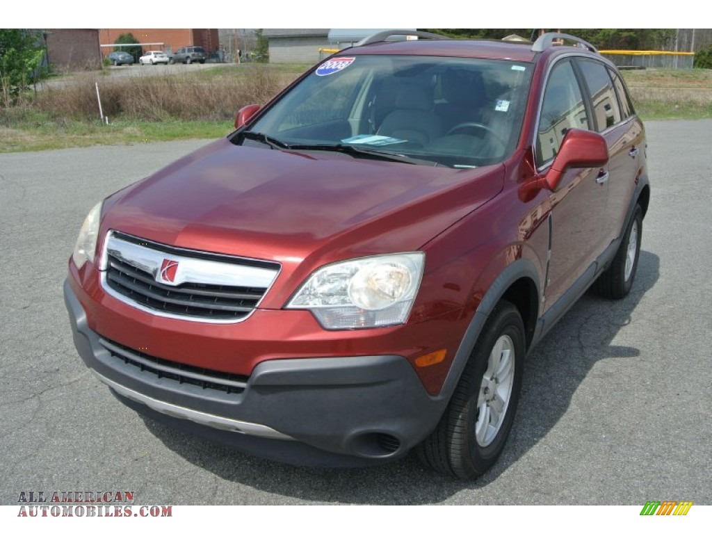 2008 VUE XE - Ruby Red / Gray photo #2