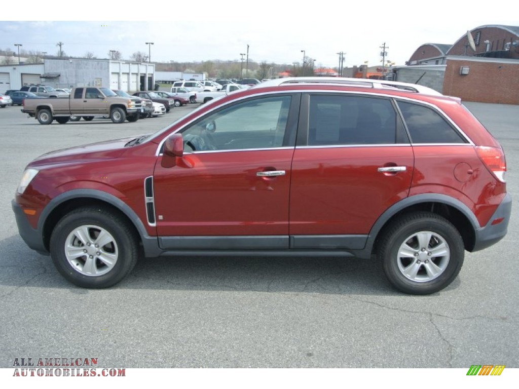 2008 VUE XE - Ruby Red / Gray photo #3