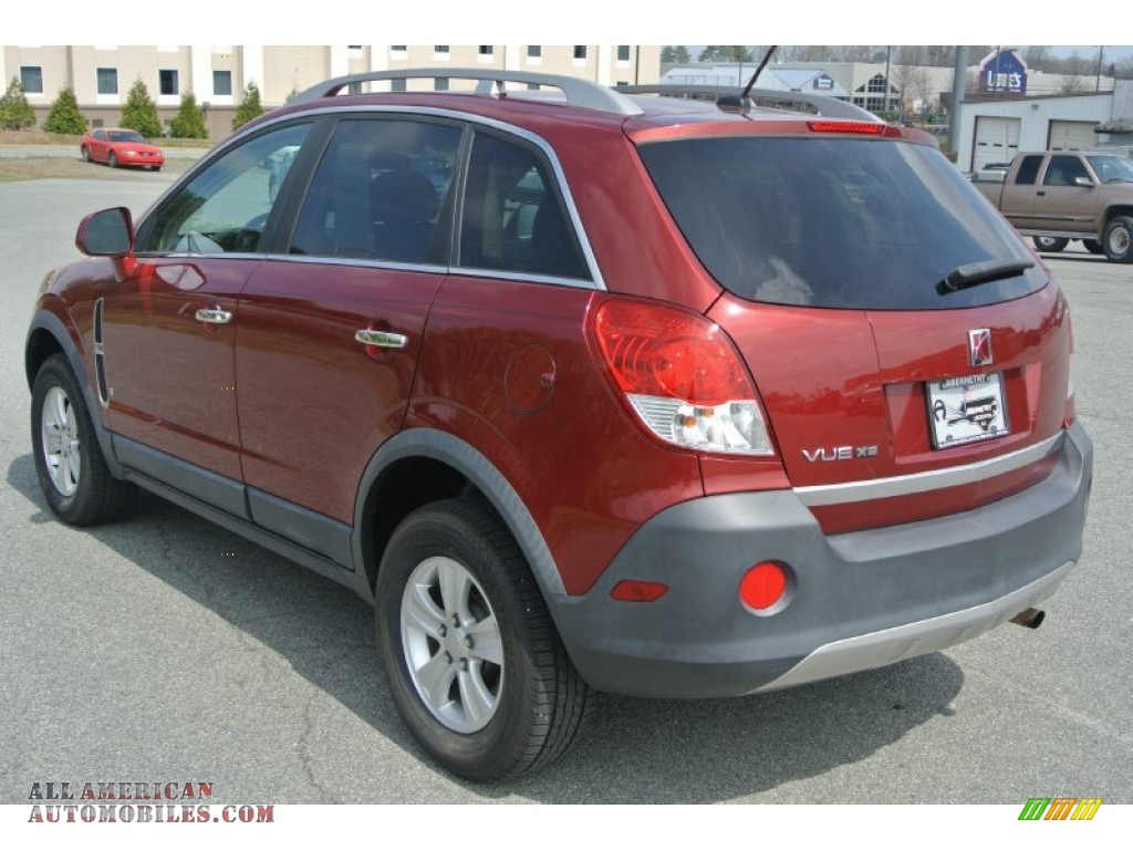 2008 VUE XE - Ruby Red / Gray photo #4