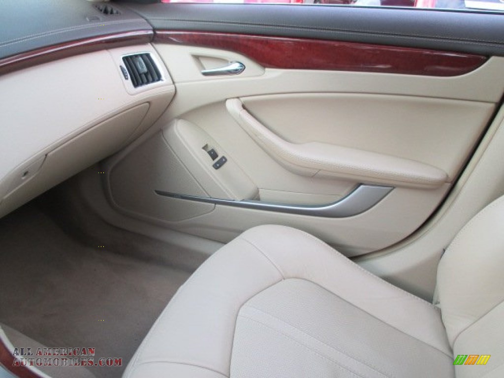 2011 CTS 4 3.6 AWD Sedan - Crystal Red Tintcoat / Cashmere/Cocoa photo #16