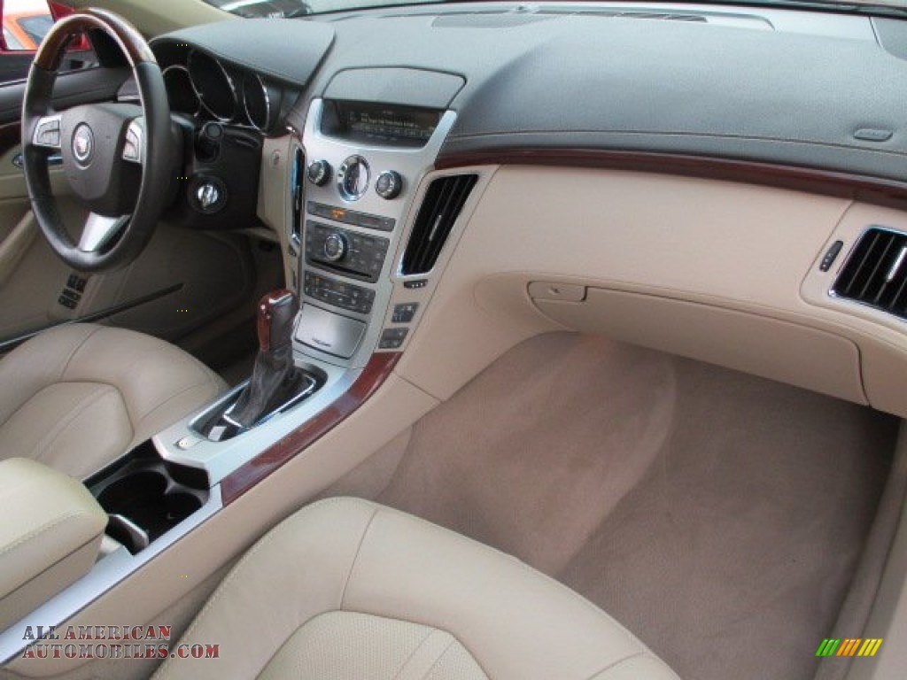 2011 CTS 4 3.6 AWD Sedan - Crystal Red Tintcoat / Cashmere/Cocoa photo #17