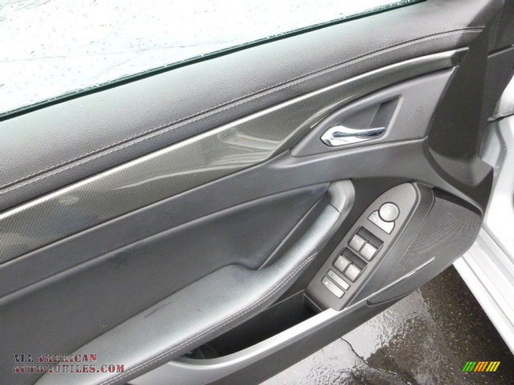 2012 CTS 4 3.0 AWD Sedan - Radiant Silver Metallic / Ebony/Ebony photo #13