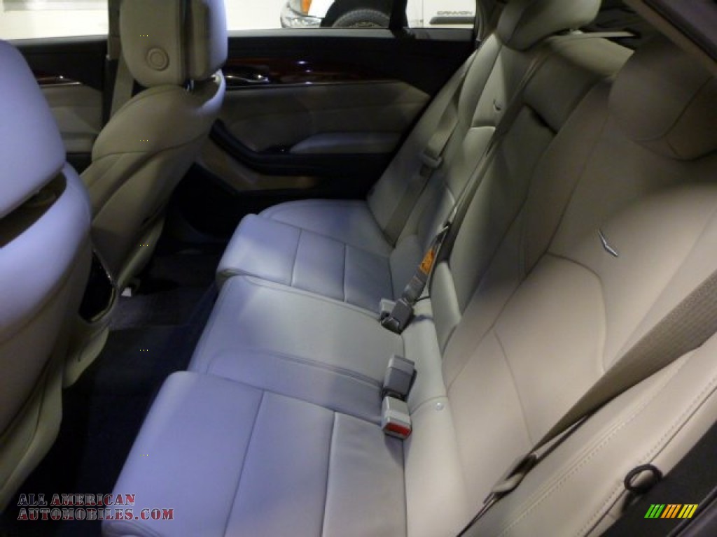 2014 CTS Luxury Sedan AWD - Phantom Gray Metallic / Light Cashmere/Medium Cashmere photo #6