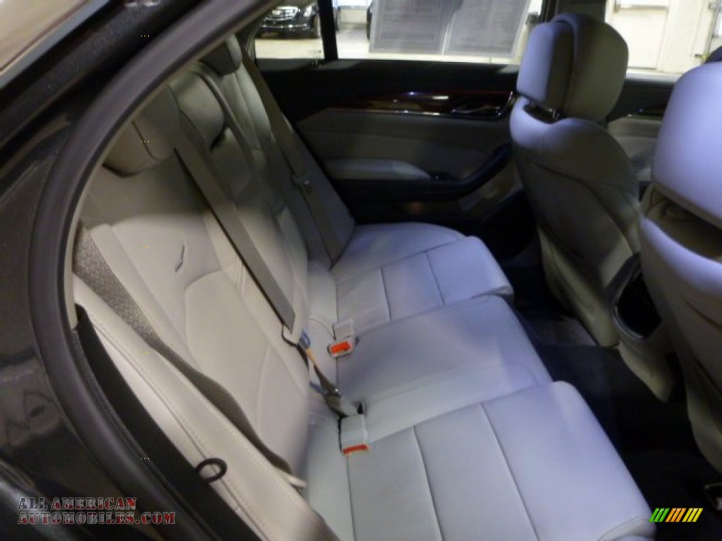 2014 CTS Luxury Sedan AWD - Phantom Gray Metallic / Light Cashmere/Medium Cashmere photo #13
