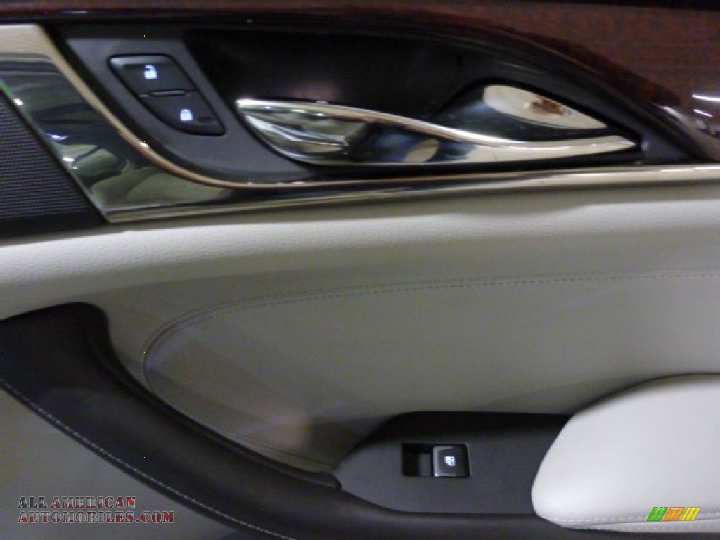 2014 CTS Luxury Sedan AWD - Phantom Gray Metallic / Light Cashmere/Medium Cashmere photo #14