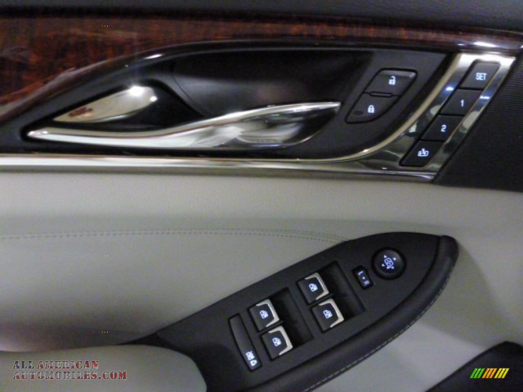 2014 CTS Luxury Sedan AWD - Phantom Gray Metallic / Light Cashmere/Medium Cashmere photo #19