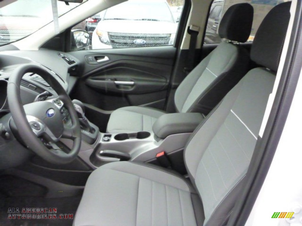 2015 Escape SE 4WD - White Platinum Metallic Tri-Coat / Charcoal Black photo #8