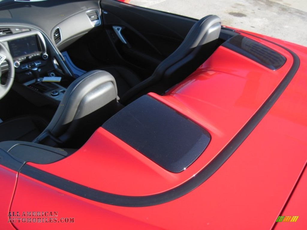 2015 Corvette Stingray Convertible - Torch Red / Jet Black photo #8
