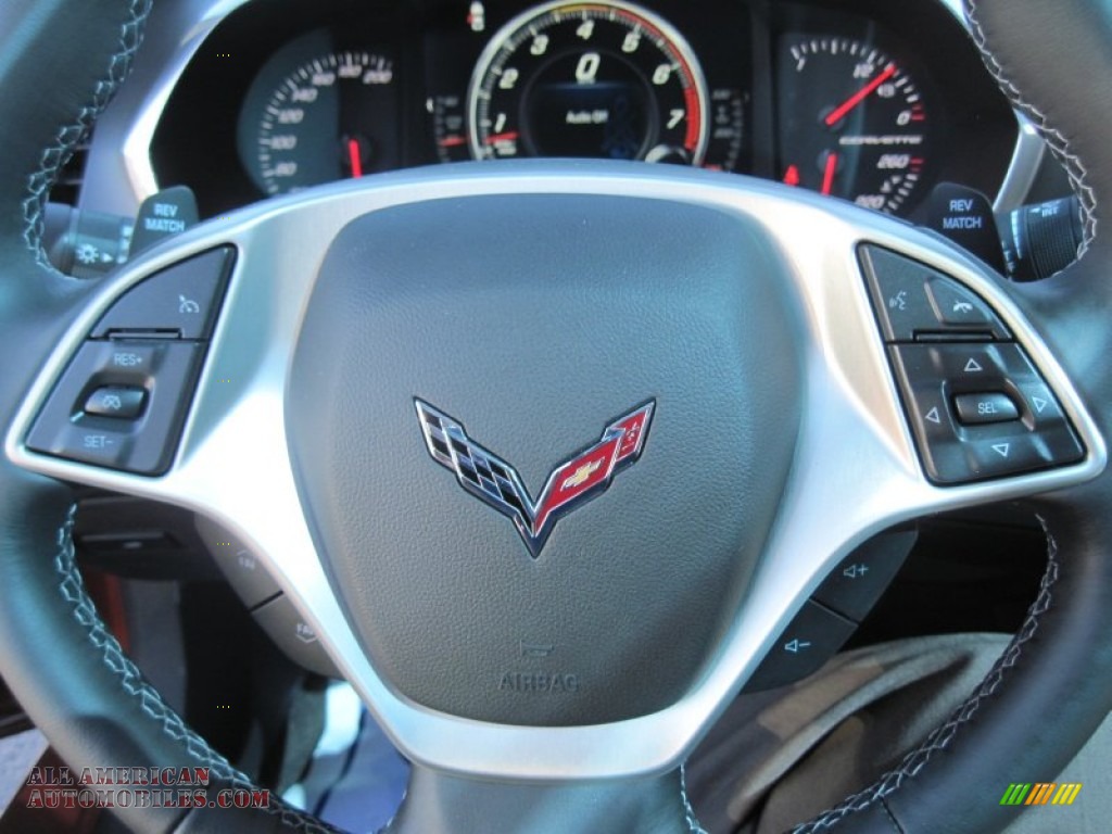 2015 Corvette Stingray Coupe Z51 - Daytona Sunrise Orange Metallic / Jet Black photo #18