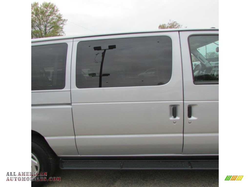 2012 E Series Van E350 XLT Extended Passenger - Ingot Silver Metallic / Medium Flint photo #9