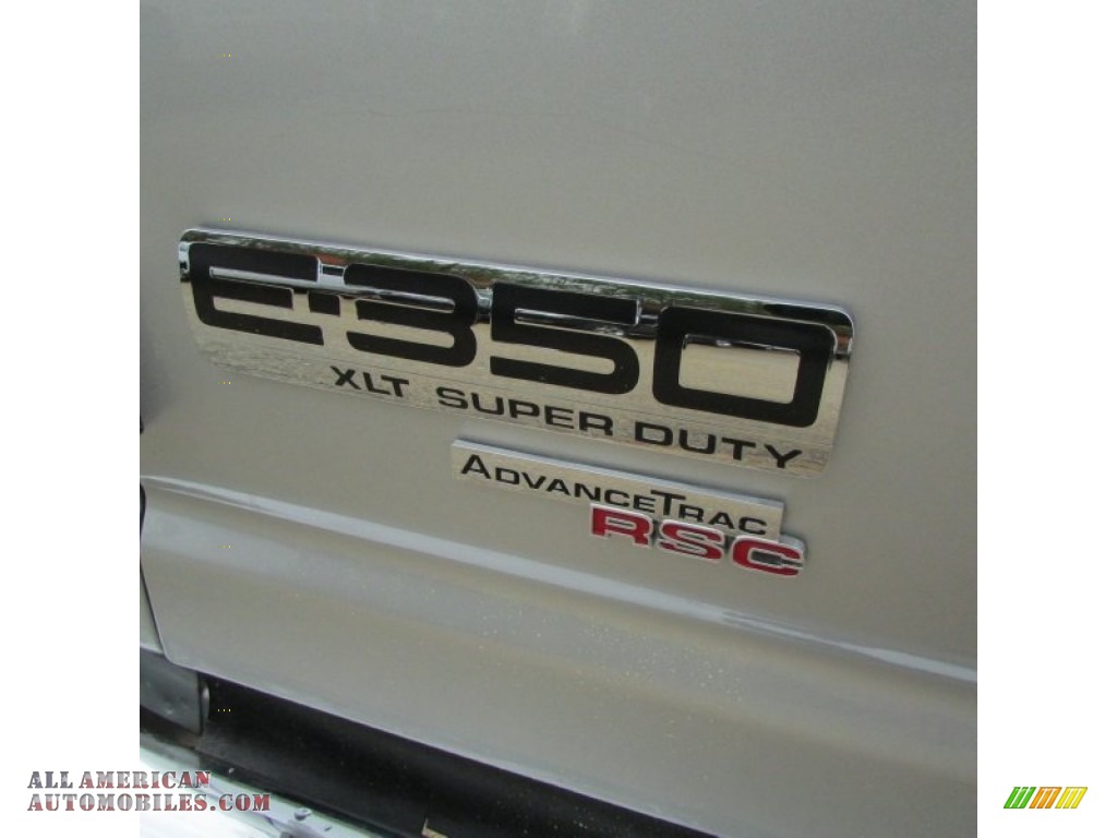 2012 E Series Van E350 XLT Extended Passenger - Ingot Silver Metallic / Medium Flint photo #57