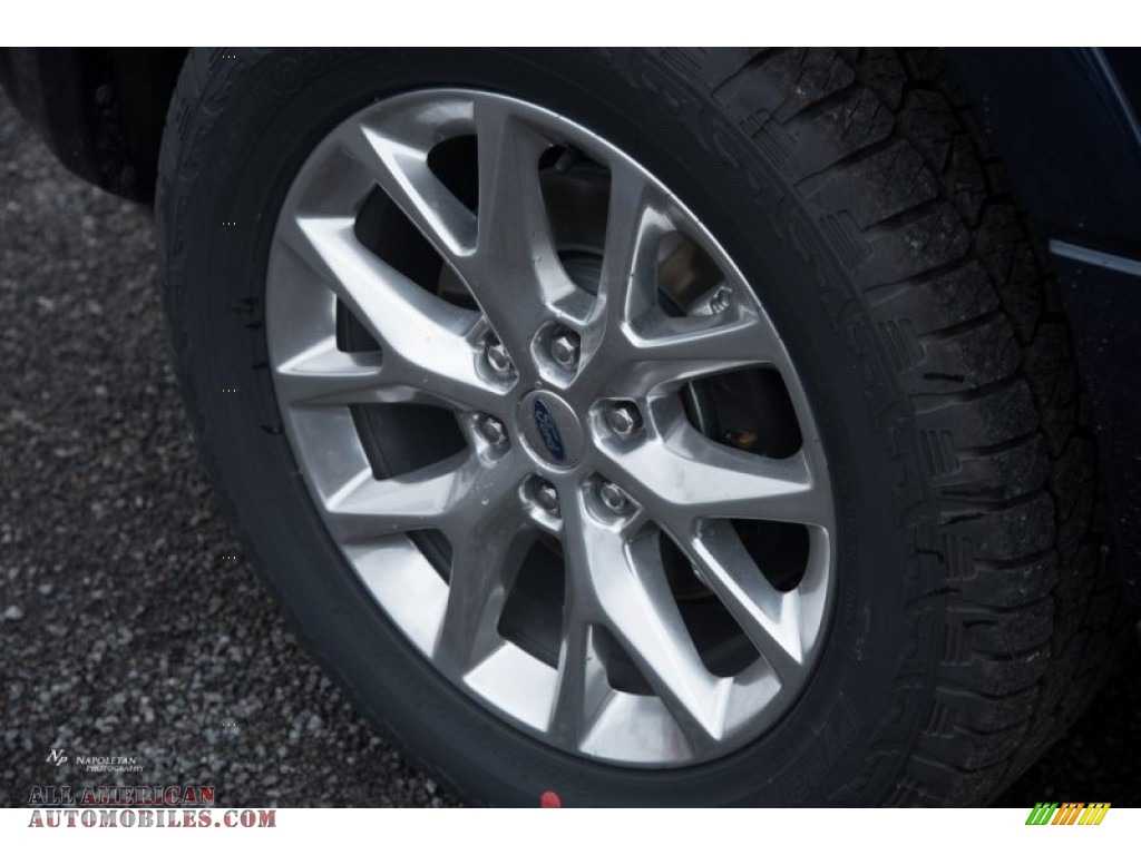 2015 Expedition Limited 4x4 - Blue Jeans Metallic / Dune photo #21