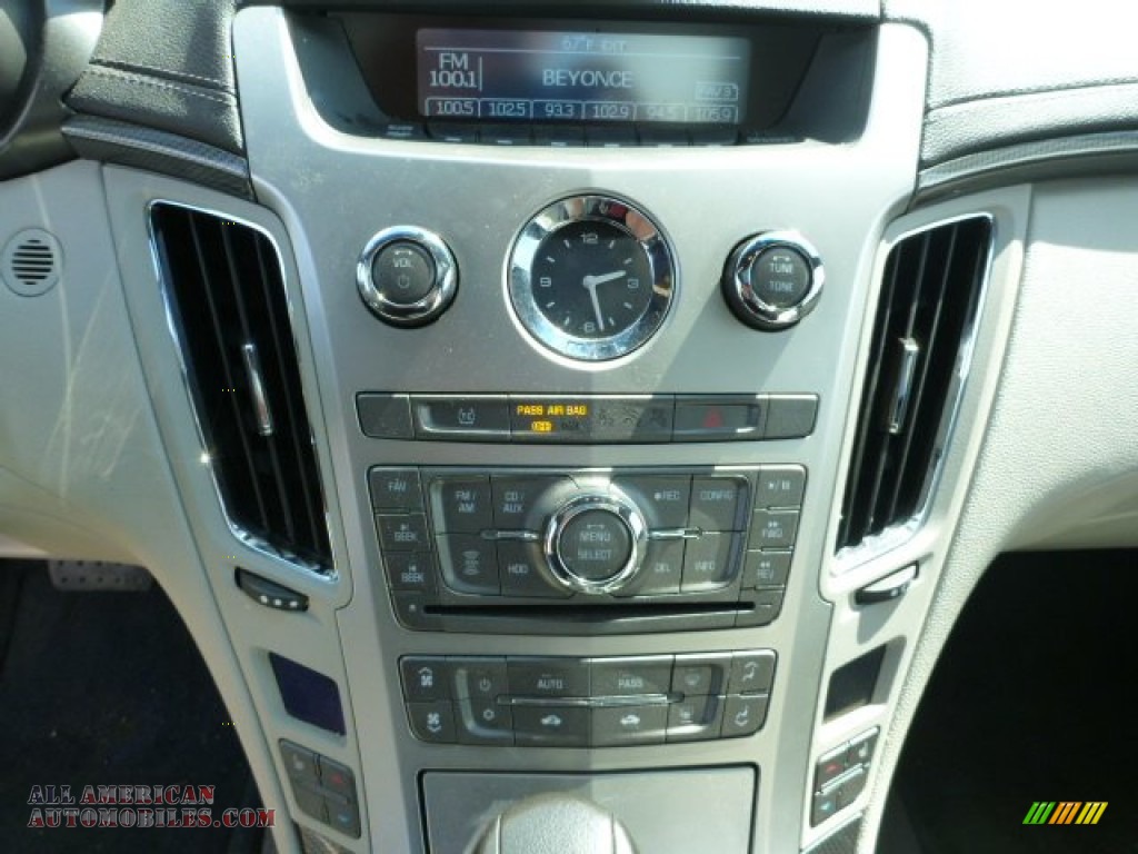 2011 CTS 4 AWD Coupe - Thunder Gray ChromaFlair / Light Titanium photo #3