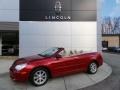 Chrysler Sebring Limited Convertible Inferno Red Crystal Pearl photo #1