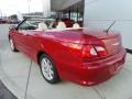 Chrysler Sebring Limited Convertible Inferno Red Crystal Pearl photo #3