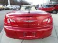Chrysler Sebring Limited Convertible Inferno Red Crystal Pearl photo #4