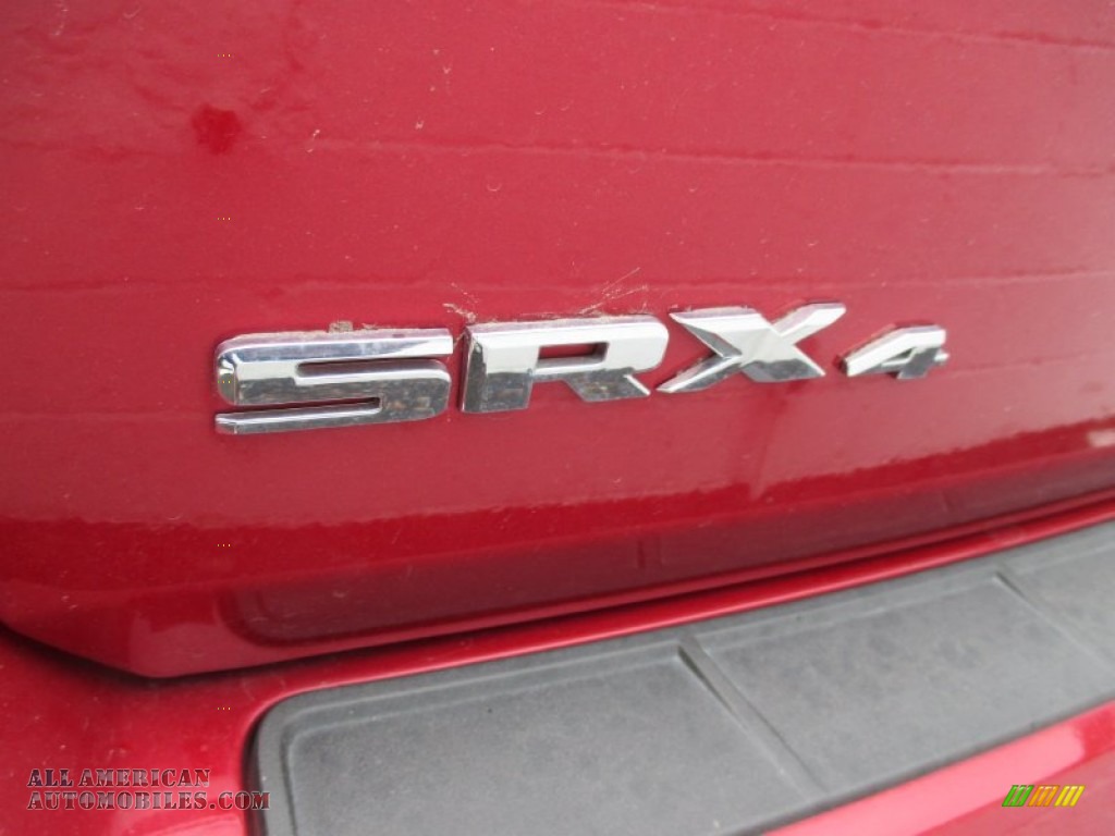 2014 SRX Luxury AWD - Crystal Red Tintcoat / Ebony/Ebony photo #6