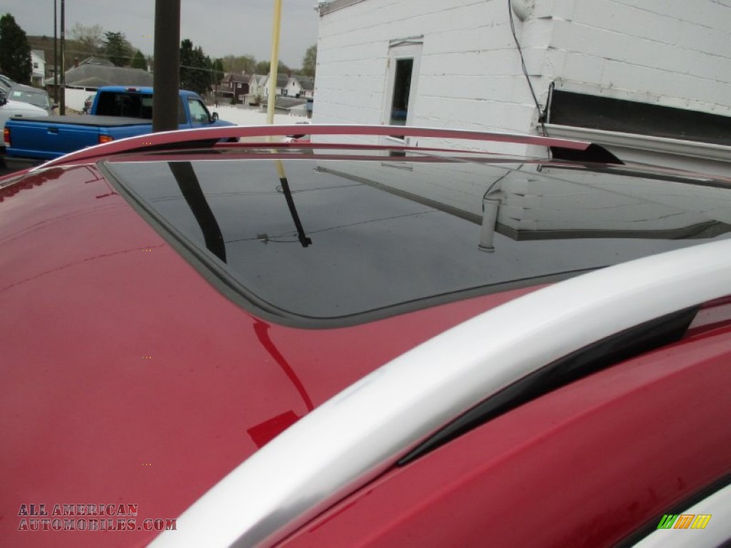 2014 SRX Luxury AWD - Crystal Red Tintcoat / Ebony/Ebony photo #10