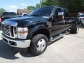 Ford F350 Super Duty Lariat Crew Cab 4x4 Dually Black Clearcoat photo #2