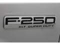 Ford F250 Super Duty XLT Crew Cab 4x4 Silver Metallic photo #7
