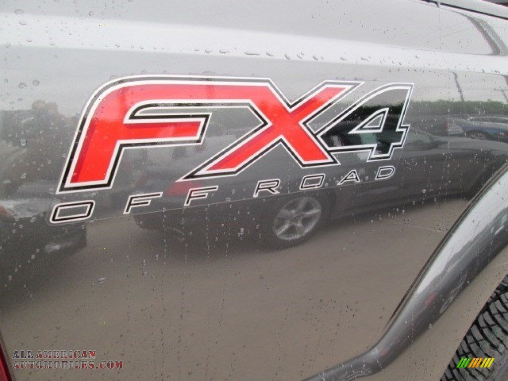2015 F250 Super Duty XLT Crew Cab 4x4 - Magnetic / Steel photo #11