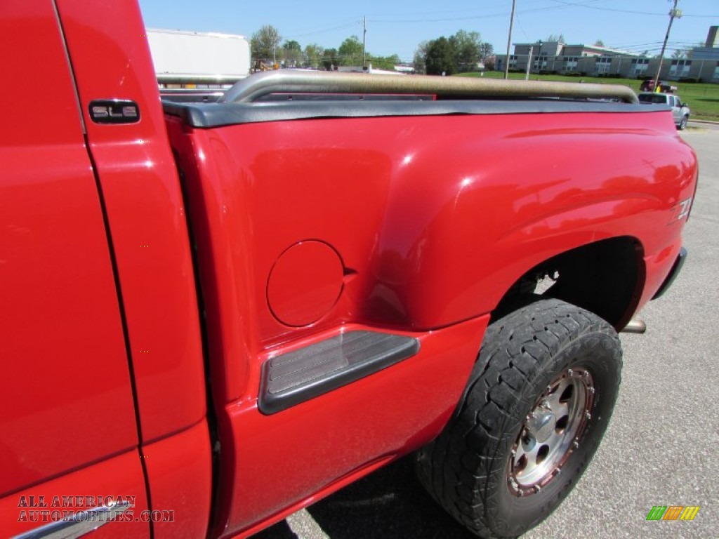 2005 Sierra 1500 SLE Extended Cab 4x4 - Fire Red / Neutral photo #12