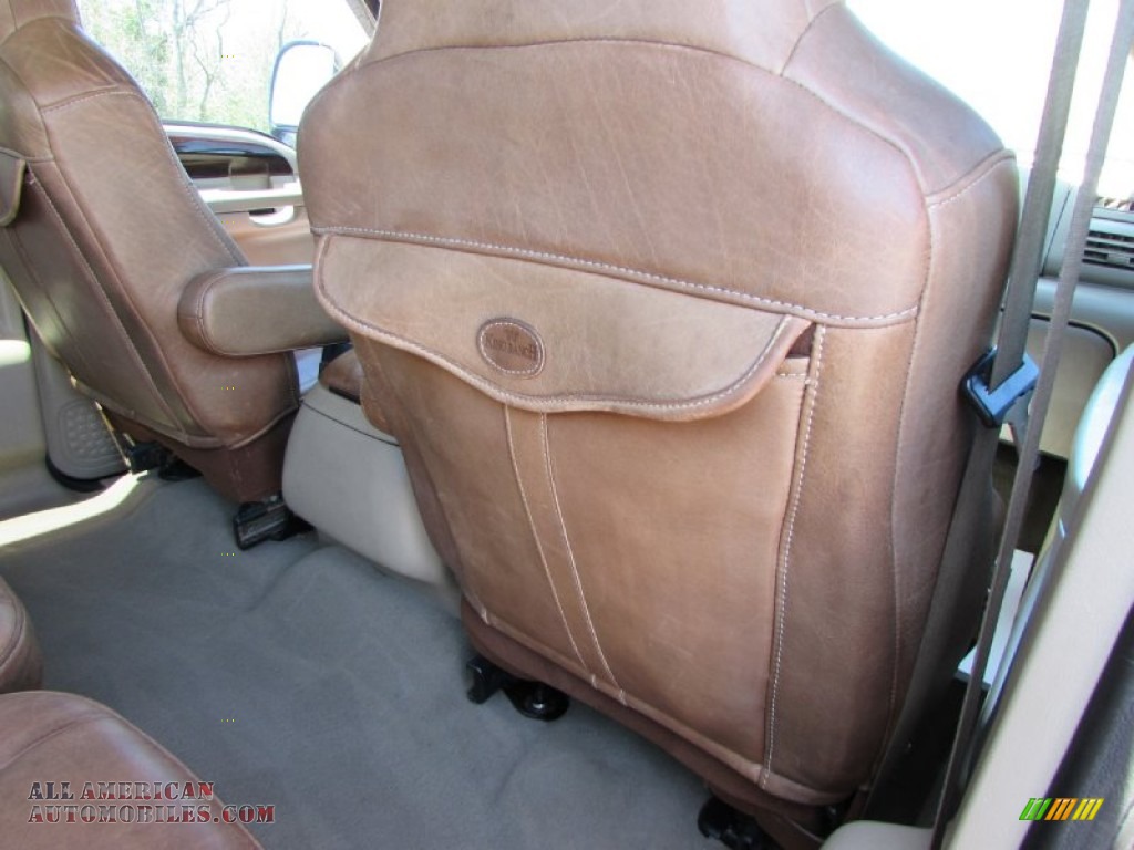 2006 F350 Super Duty King Ranch Crew Cab 4x4 Dually - Dark Copper Metallic / Castano Brown Leather photo #22