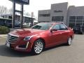 Cadillac CTS 2.0T Luxury AWD Sedan Red Obsession Tintcoat photo #2