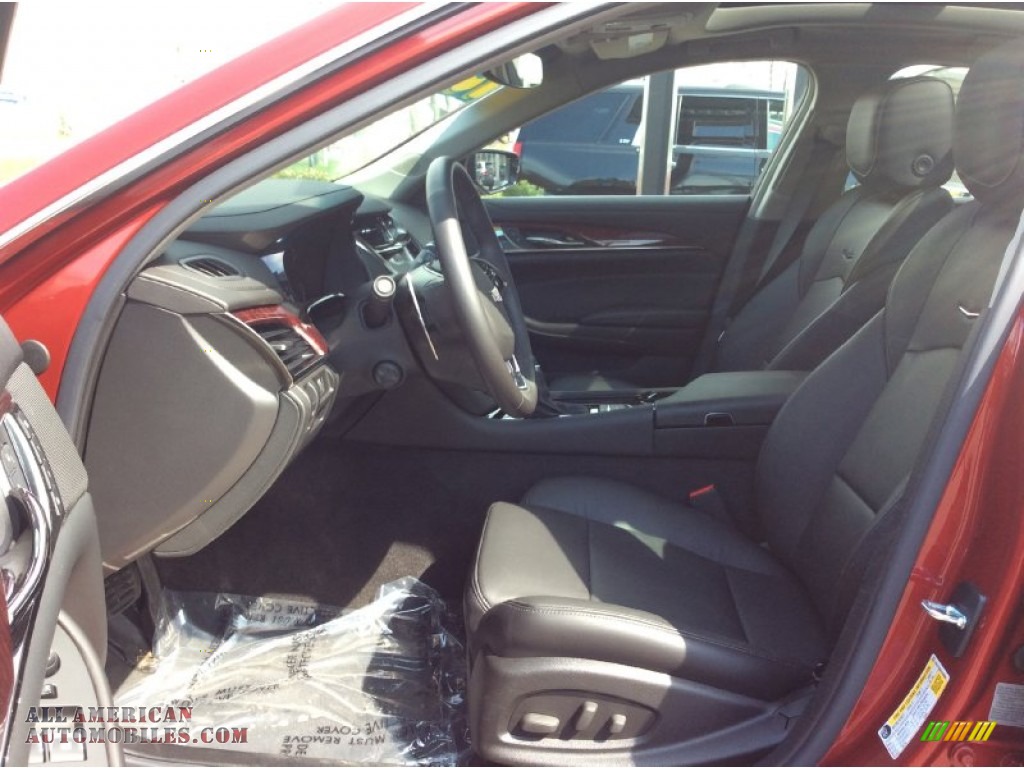 2015 CTS 2.0T Luxury AWD Sedan - Red Obsession Tintcoat / Jet Black/Jet Black photo #15