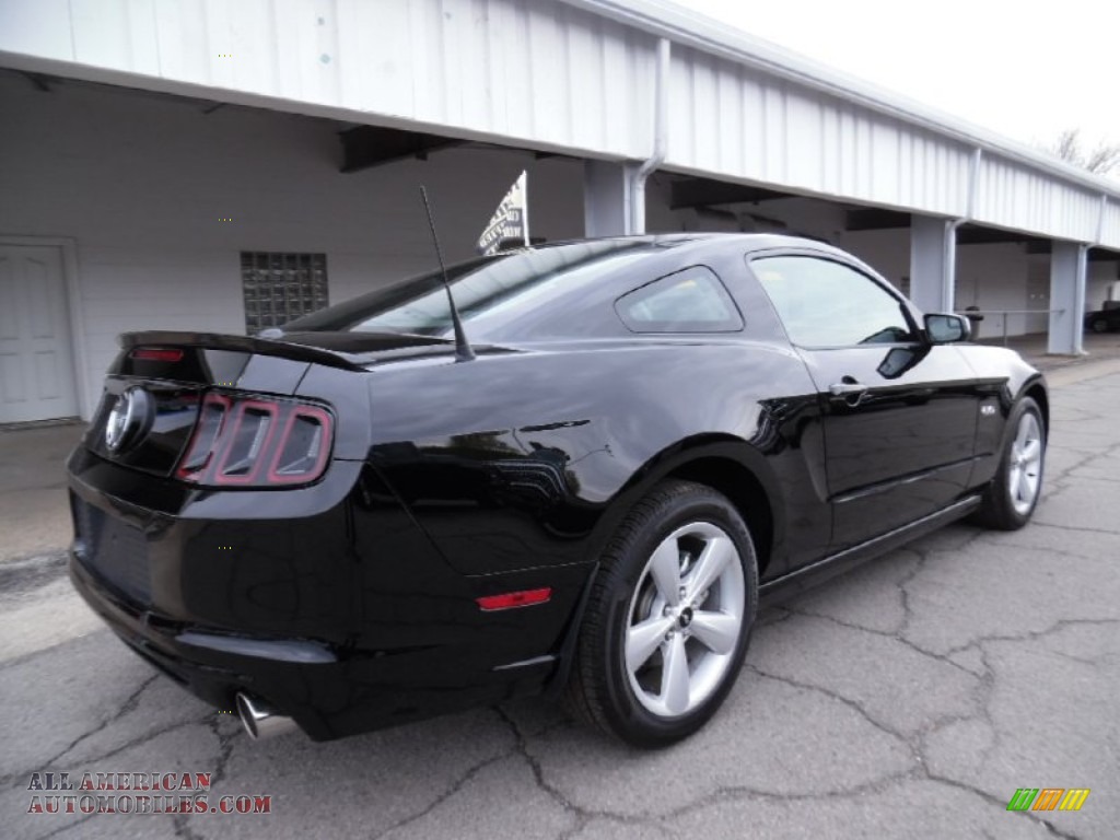 2014 Mustang GT Premium Coupe - Black / Charcoal Black photo #3