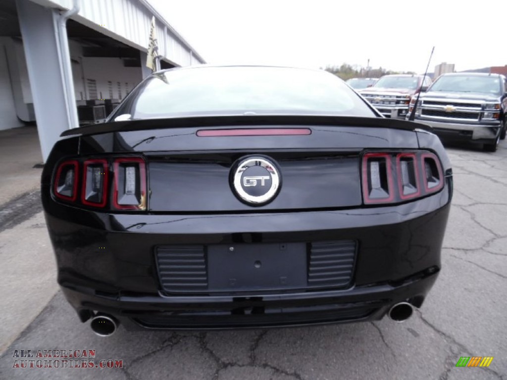2014 Mustang GT Premium Coupe - Black / Charcoal Black photo #4
