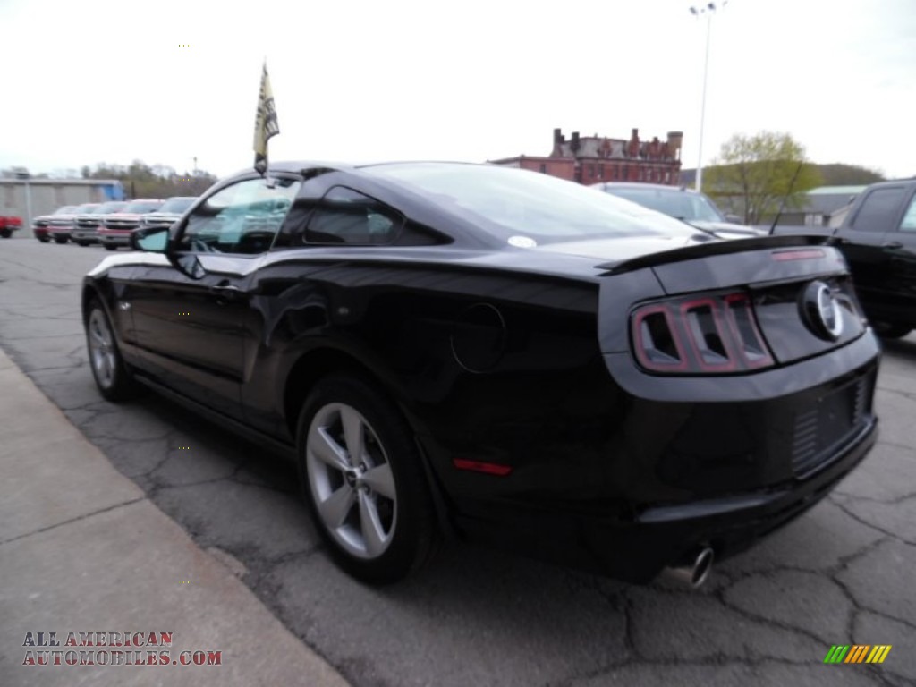 2014 Mustang GT Premium Coupe - Black / Charcoal Black photo #5