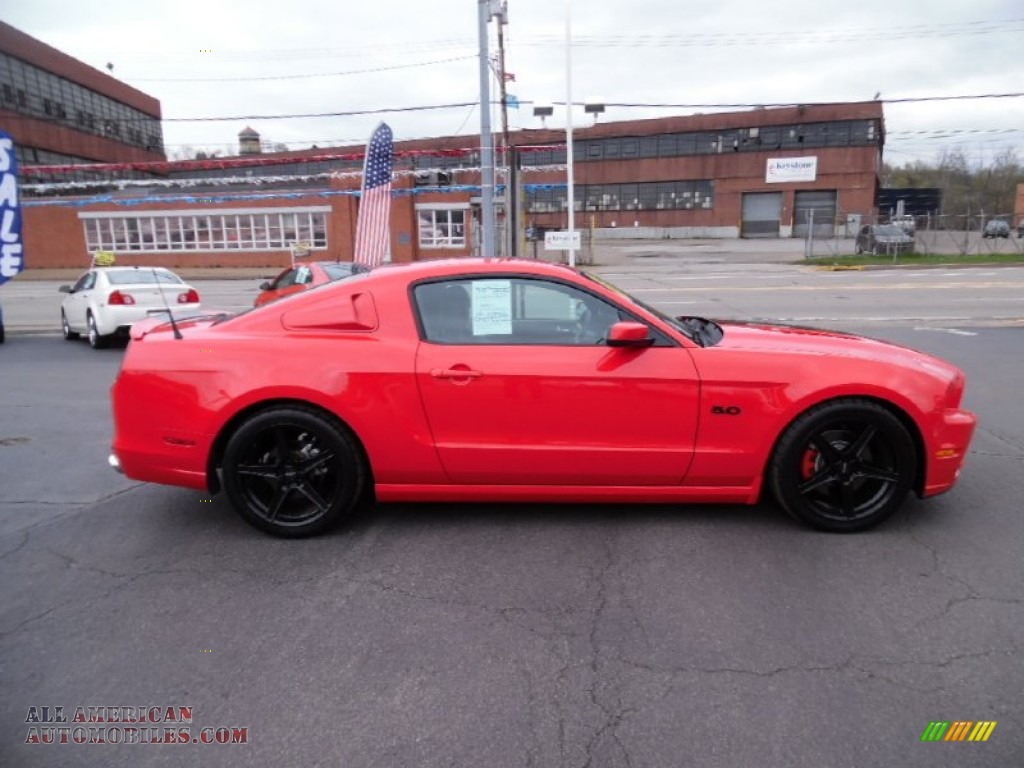 Race Red / Charcoal Black Ford Mustang GT Premium Coupe