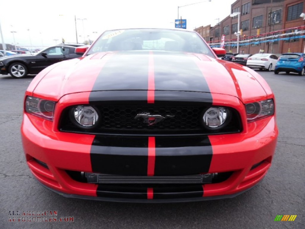 2014 Mustang GT Premium Coupe - Race Red / Charcoal Black photo #8