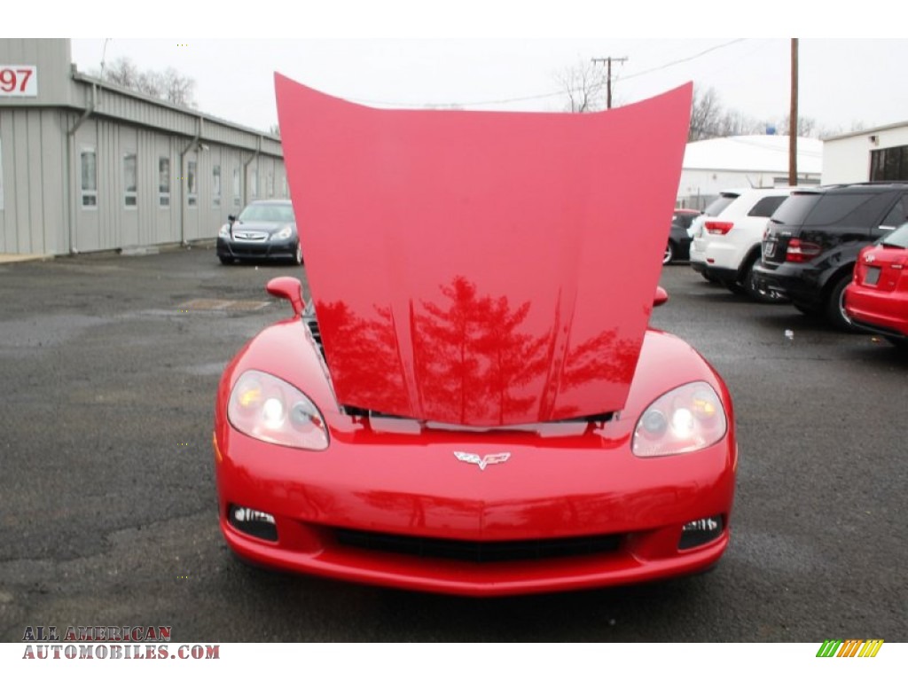 2005 Corvette Coupe - Precision Red / Ebony photo #15
