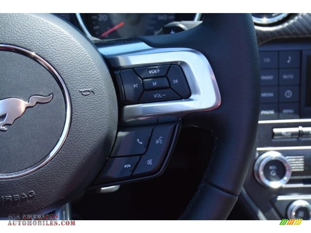 2015 Mustang V6 Convertible - Black / Ebony photo #22
