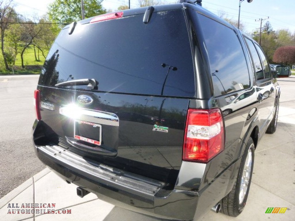 2013 Expedition Limited 4x4 - Tuxedo Black / Charcoal Black photo #6
